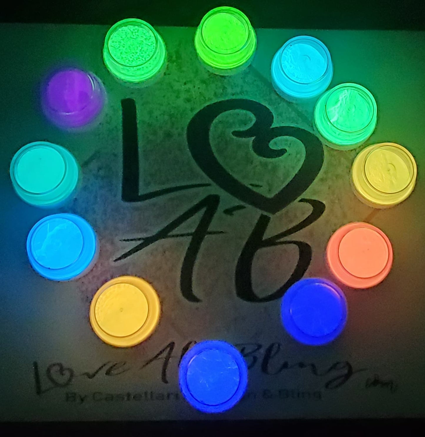 Dazzle Dust Glow In The Dark Pigments