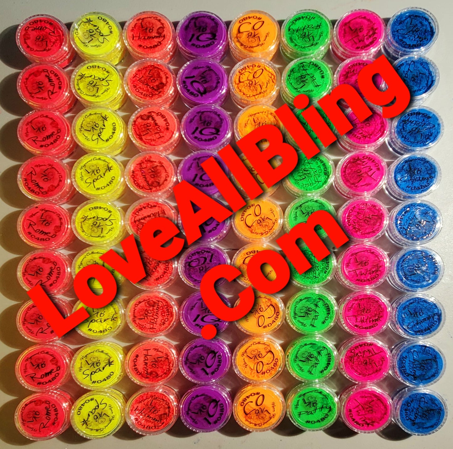 Neon Pigment Collection
