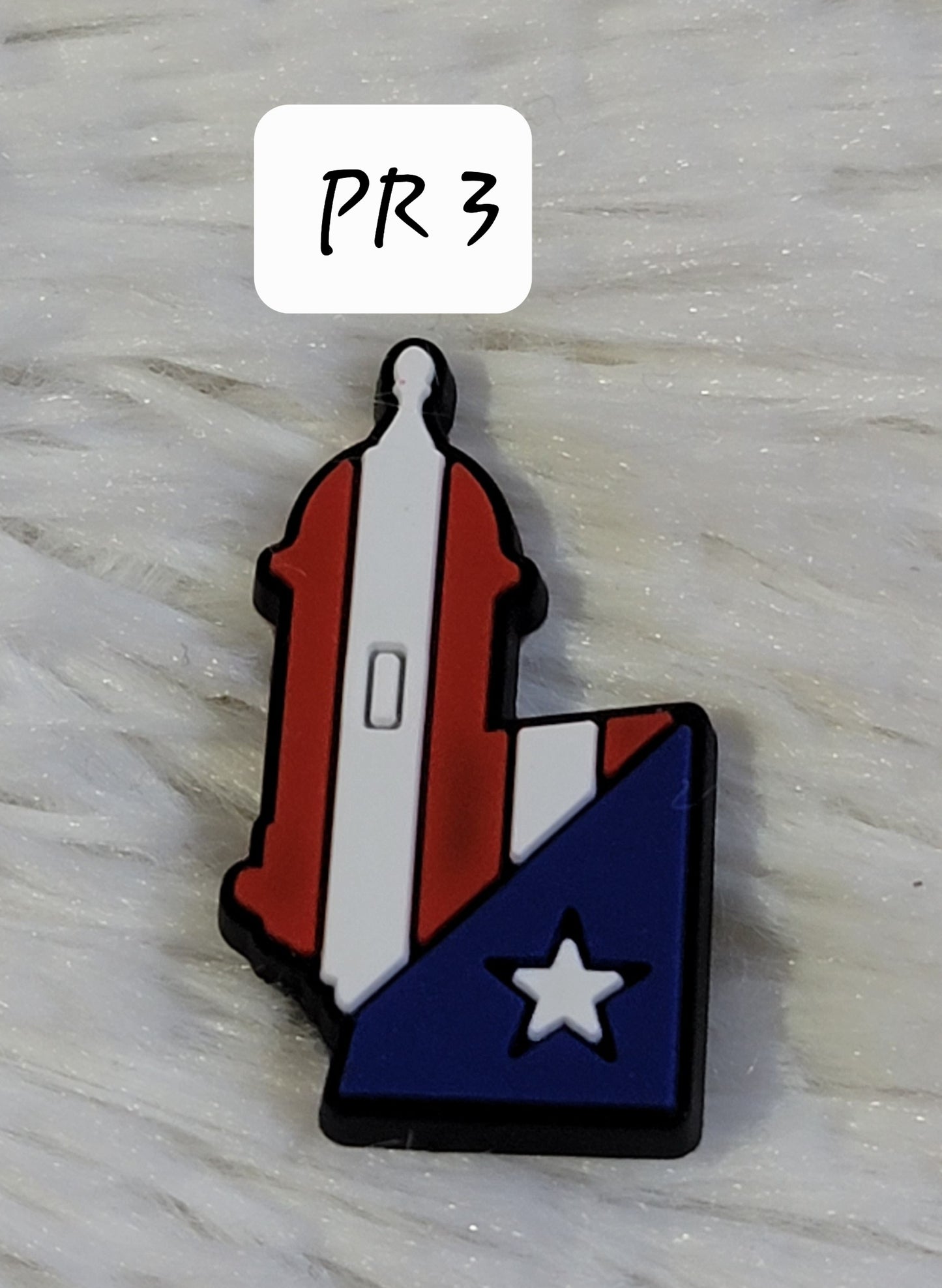 Puerto Rico - Charms for Crocs and Pens Jib