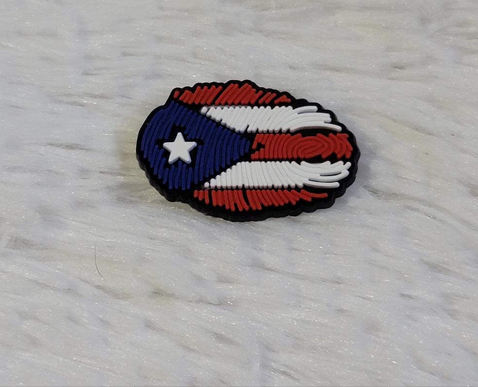 Puerto Rico - Charms for Crocs and Pens Jib