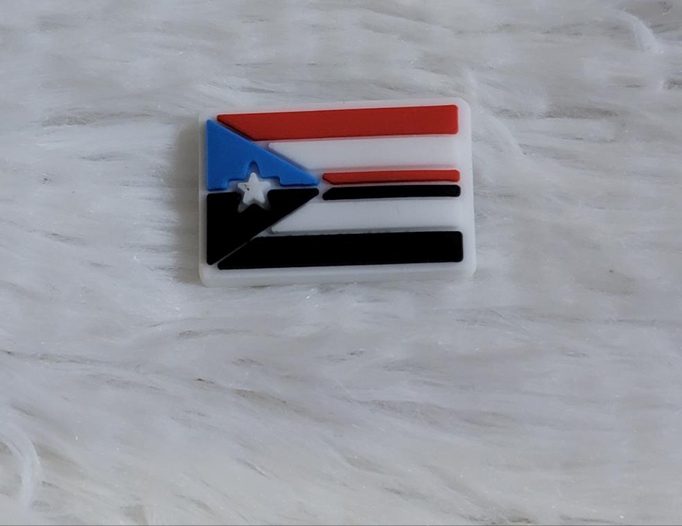 Puerto Rico - Charms for Crocs and Pens Jib