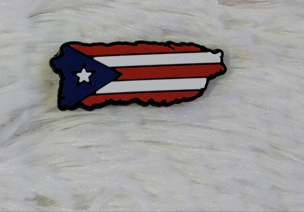 Puerto Rico - Charms for Crocs and Pens Jib