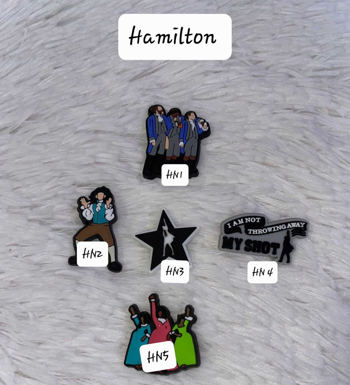 Hamilton - Charms for Crocs and Pens Jib