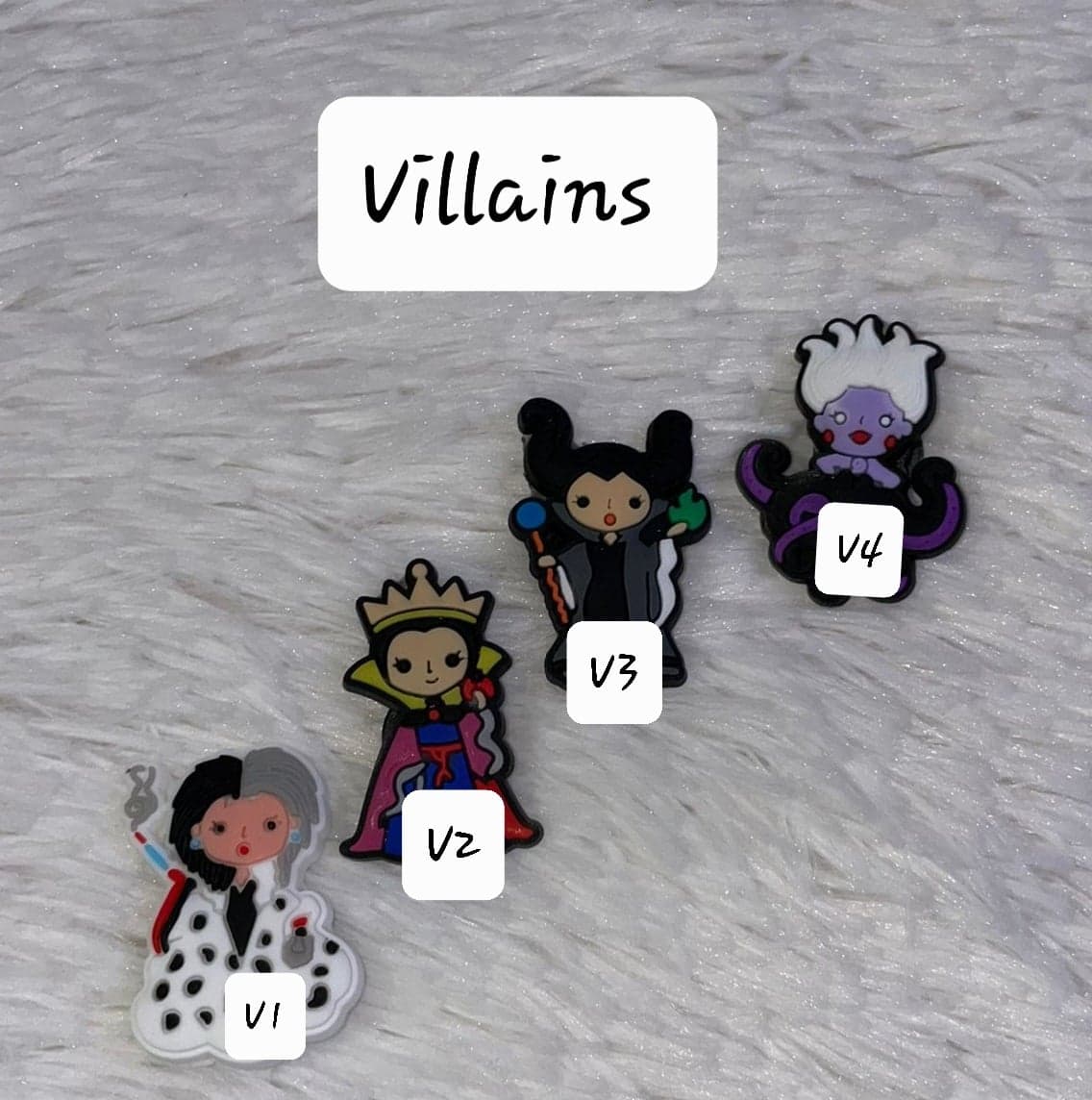 Villains - Charms for Crocs and Pens Jib