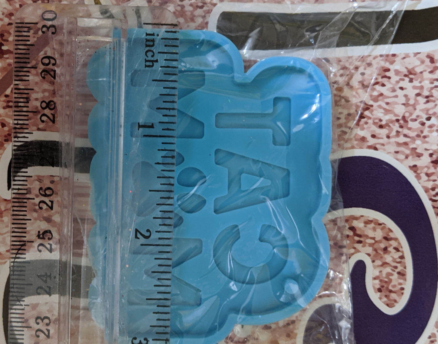 Cat Mom Keychain Silicone Mold