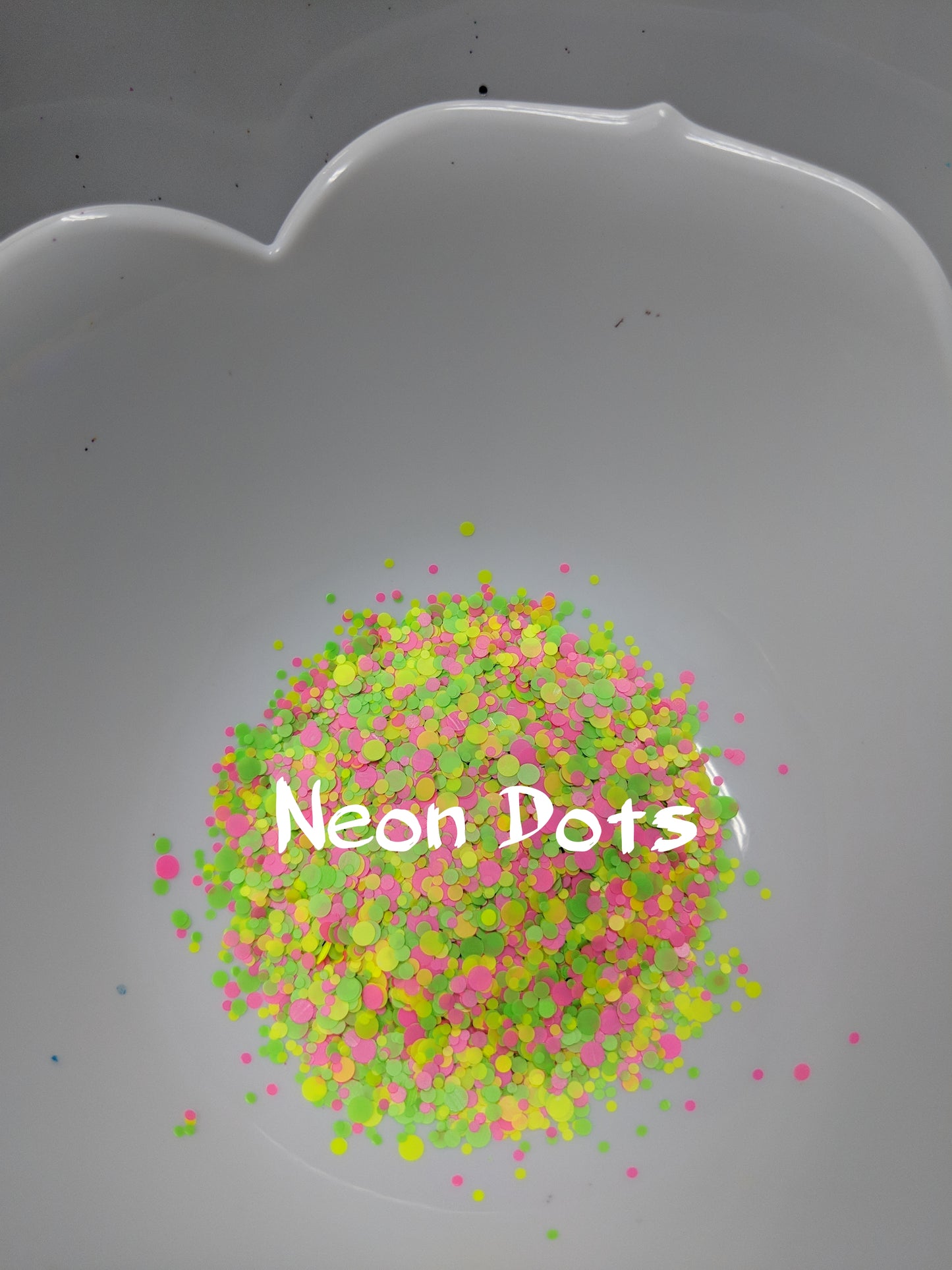 Neon Yellow Dots