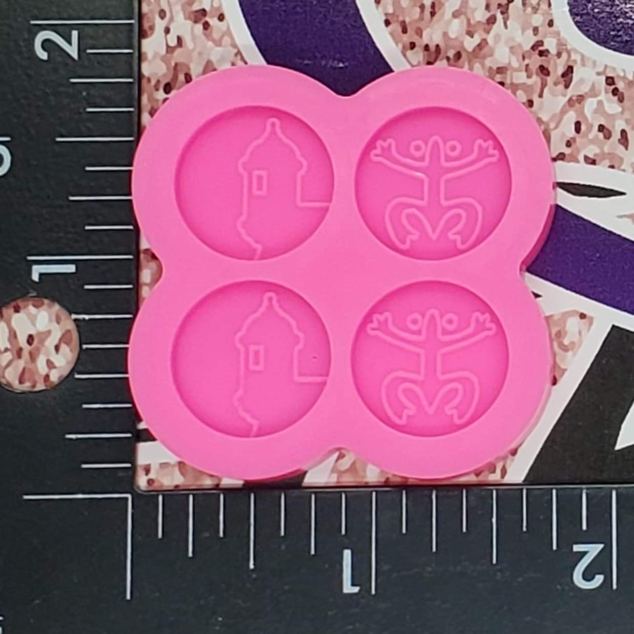 Earrings Silicone Mold Coqui & Garita