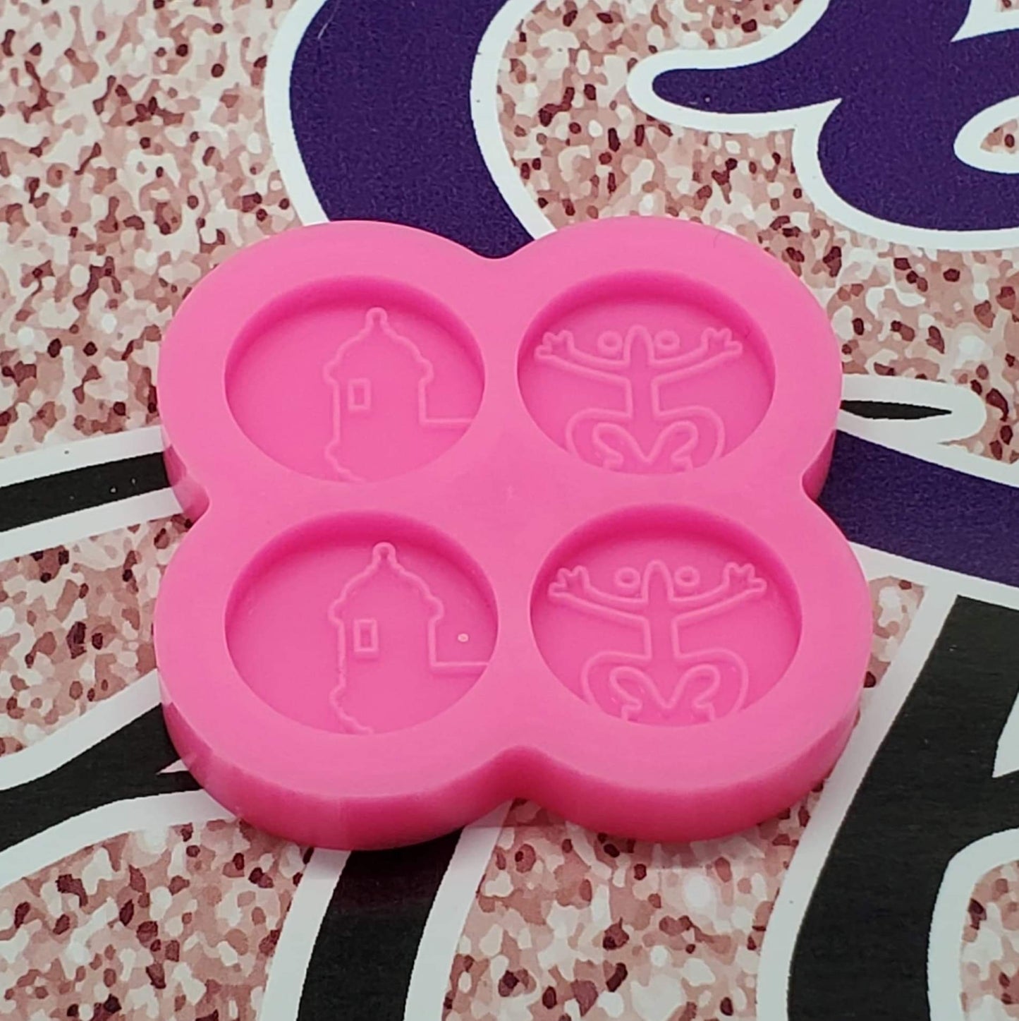 Earrings Silicone Mold Coqui & Garita