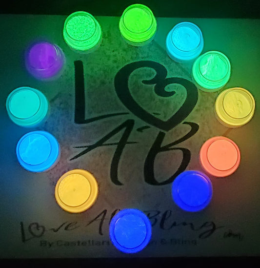 Dazzle Dust Glow In The Dark Pigments