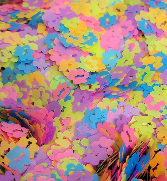 Neon Paw Print