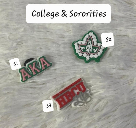 College & Sororities - Charms for Crocs and Pens Jib