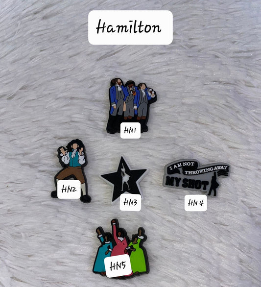 Hamilton - Charms for Crocs and Pens Jib