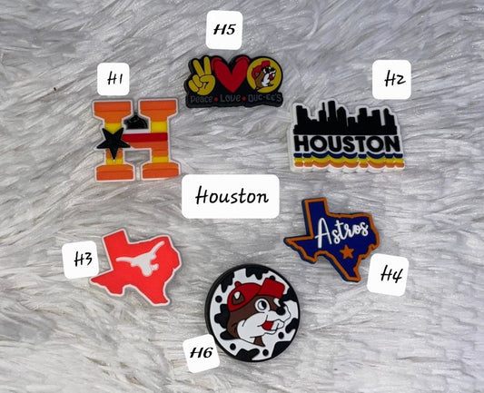 Houston - Charms for Crocs and Pens Jib