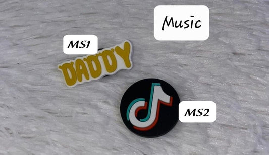 Music - Charms for Crocs and Pens Jib