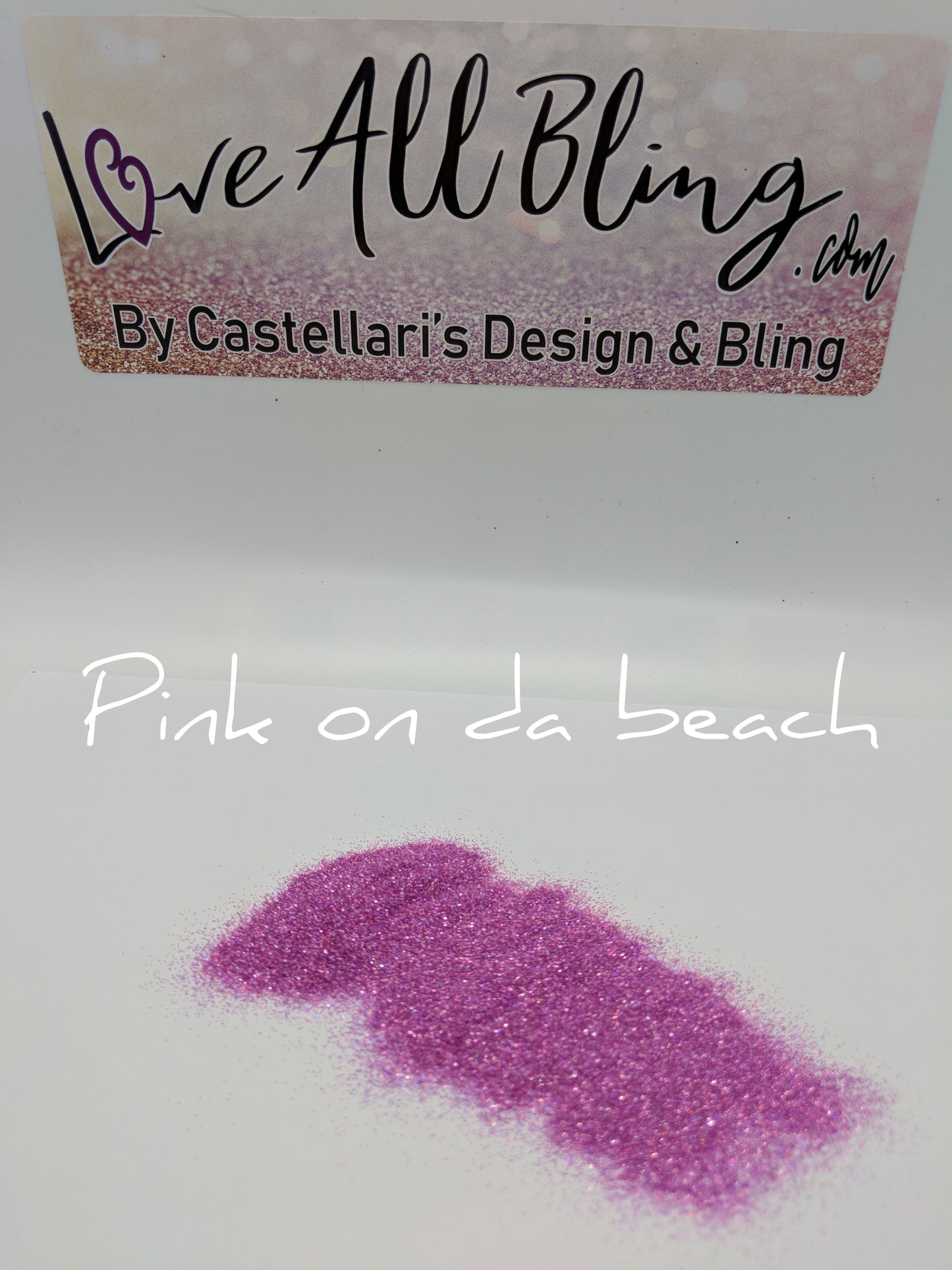 Pink On Da Beach Holo